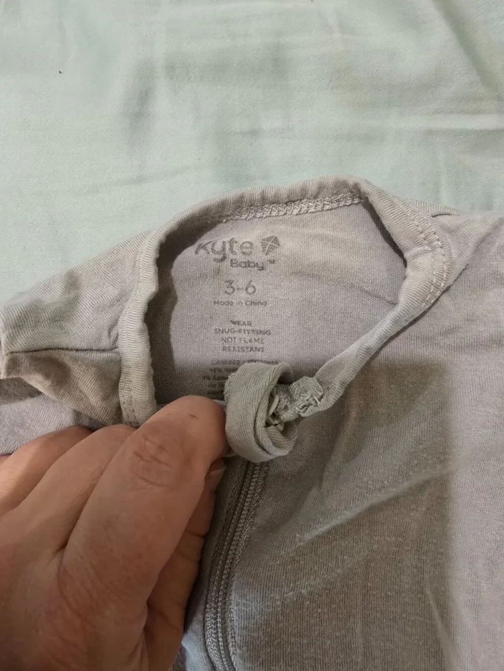 Kyte 3-6 month romper, pj, and an extra bamboo sleeper from Angel Baby